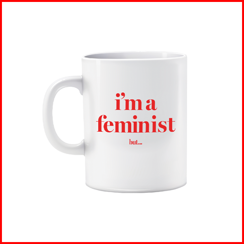 Classic I'm a Feminist but... Mug